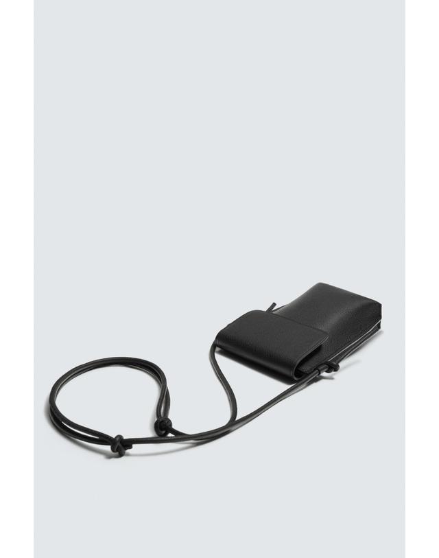 자라 자라 베이직 미니멀 레더 크로스백 3622/720/800 BLACK 블랙 착용컷