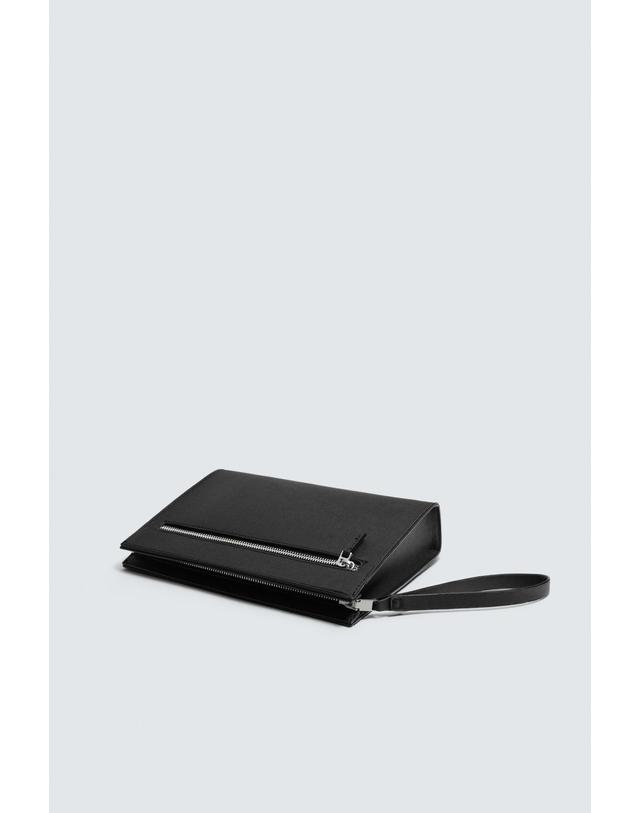 자라 자라 텍스처 베이직 클러치백 블랙 3702/720/800 BLACK 착용컷