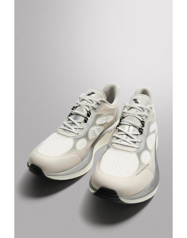 자라 자라 브리더블 니트 러닝화 2382/720/001 WHITE 아이보리 착용컷