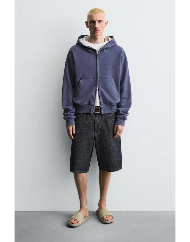 자라 자라 모노크롬 메쉬 슬라이드 샌들 2720/720/035 SEA GREEN 블랙 착용컷