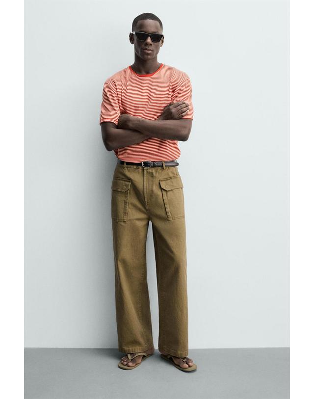 자라 자라 러버 스트랩 플랫 샌들 2796/720/131 TAUPE GREY 베이지 착용컷
