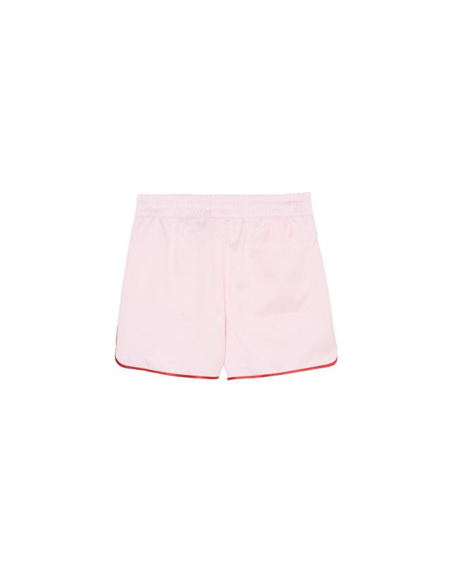자라 자라 배색 파이핑 새틴 반바지 1437/202/902 PINK 핑크 착용컷