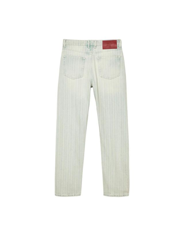 자라 자라 헤링본 스트레이트 데님 팬츠 3991/399/406 LIGHT BLUE 블루 착용컷