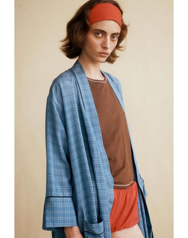 자라 자라 카라멜 런던 슬림핏 민소매 티셔츠 5767/001/730 LIGHT BROWN 초콜릿 착용컷