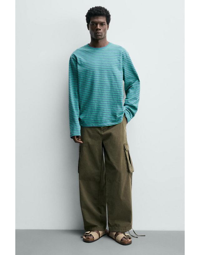 자라 자라 레더 더블 스트랩 버클 샌들 2706/720/102 BEIGE 베이지 착용컷