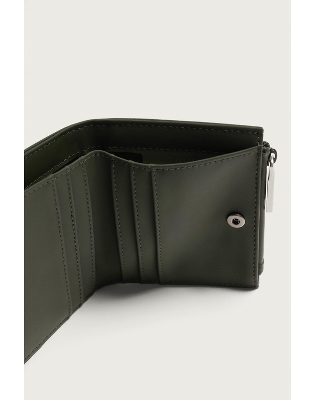자라 자라 러버라이즈 카드 동전 지갑 3810/820/032 KHAKI GREEN 카키 착용컷