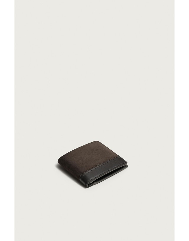 자라 자라 카드 동전 포켓 반지갑 3829/820/700 BROWN 초콜릿 착용컷