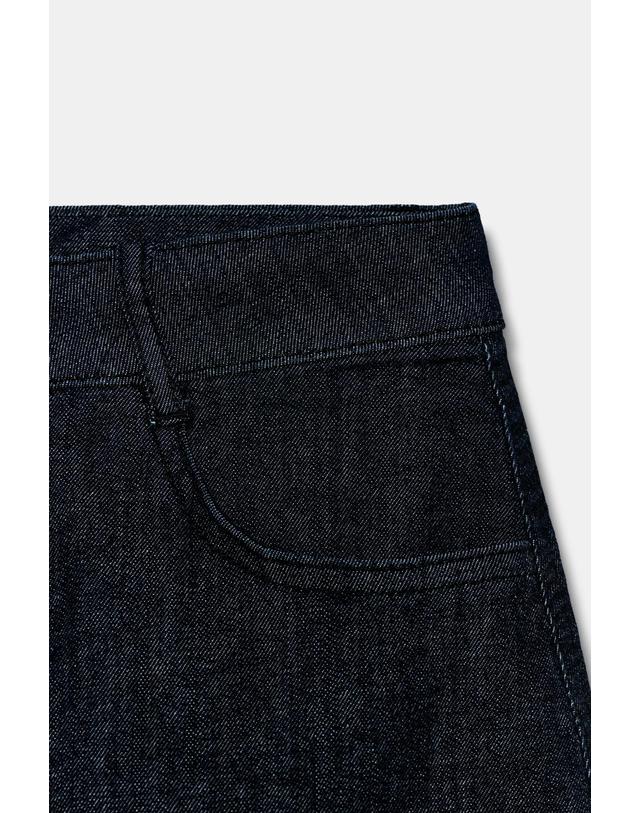자라 자라 레이스 헴 미니 스커트 팬츠 7923/576/400 BLUE 네이비 착용컷