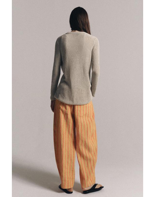 자라 자라 브이넥 버튼 롱 가디건 3859/002/052 LIGHT BEIGE 아이보리 착용컷