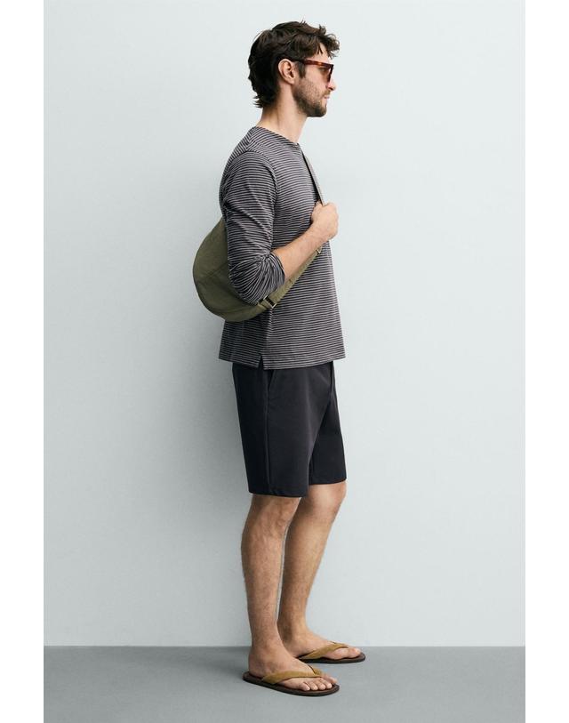 자라 자라 스몰 나일론 숄더백 3612/820/032 KHAKI GREEN 카키 착용컷