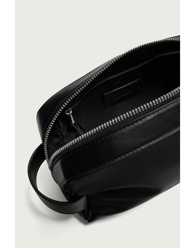 자라 자라 테크니컬 나일론 파우치 3716/820/800 BLACK 블랙 착용컷
