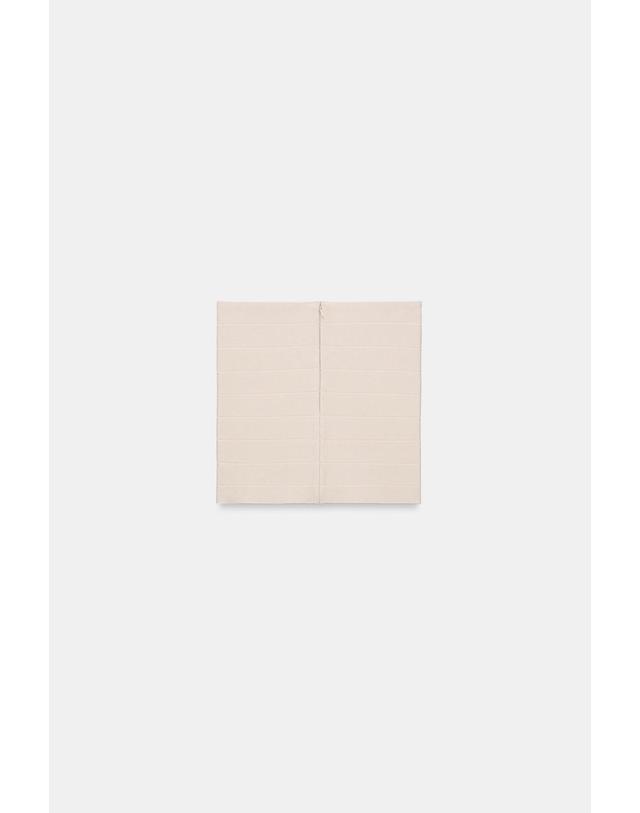 자라 자라 플레인 튜브탑 5063/811/942 BEIGE-PINK 핑크 착용컷
