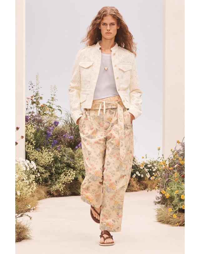 자라 자라 슬림핏 워시드 라운드넥 반팔 티셔츠 6722/901/423 PASTEL BLUE 블루 착용컷