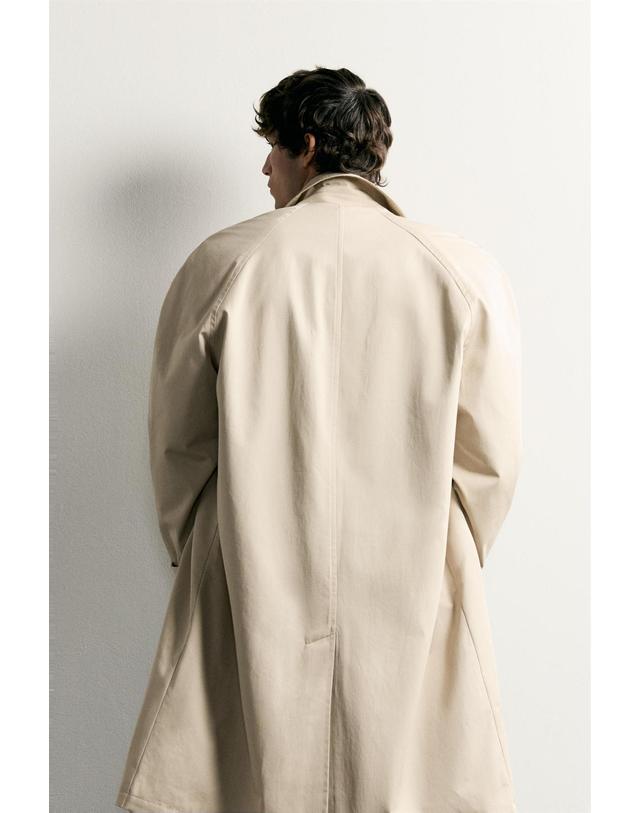 자라 자라 릴렉스핏 코튼 롱 트렌치 코트 1564/654/710 BEIGE 베이지 착용컷