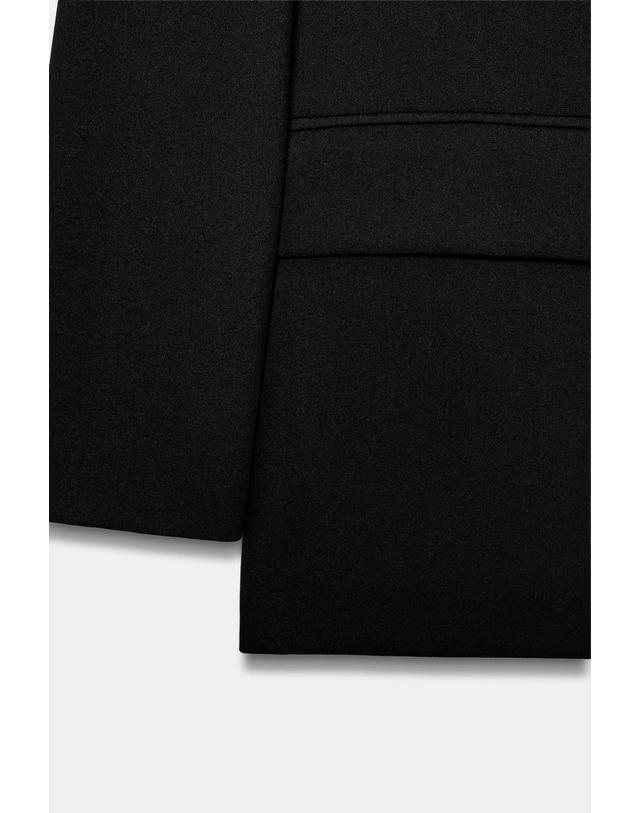 자라 자라 오버사이즈 더블브레스트 블레이저 2753/522/800 BLACK 블랙 착용컷