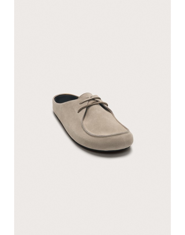 자라 자라 한정판 스플릿 스웨이드 클로그 2757/820/102 BEIGE 베이지 착용컷