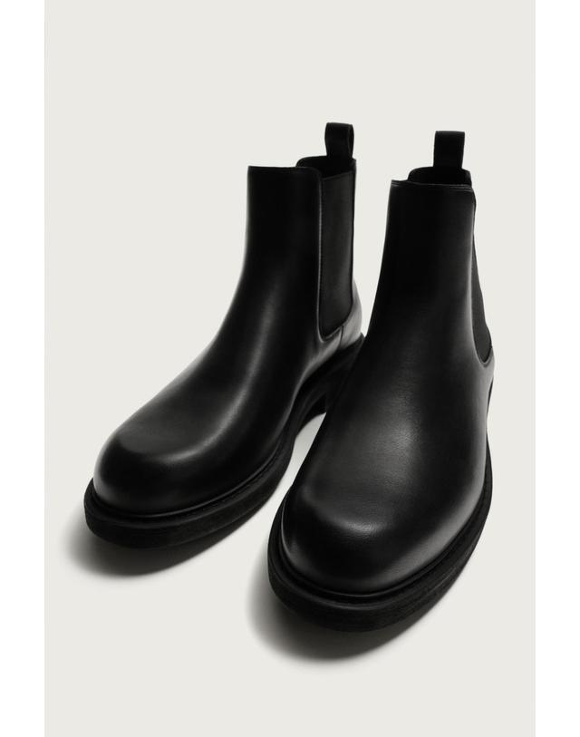 자라 자라 트랙솔 첼시 앵클 부츠 2020/820/800 BLACK 블랙 착용컷
