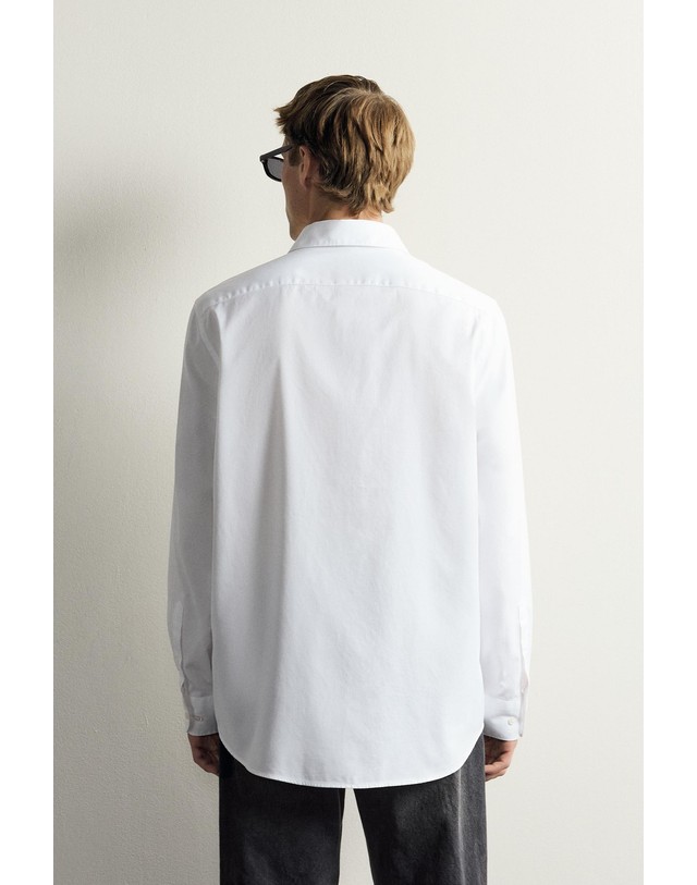 자라 자라 아론 레빈 코튼 긴팔 정장 셔츠 7545/140/250 WHITE 화이트 착용컷