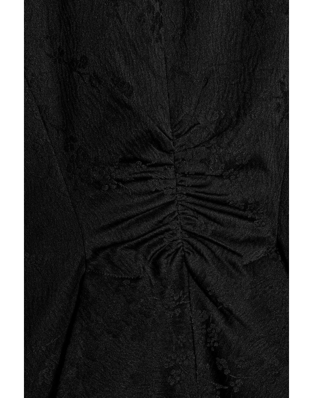 자라 자라 자카드 하이넥 크롭 자켓 6895/244/800 BLACK 블랙 착용컷