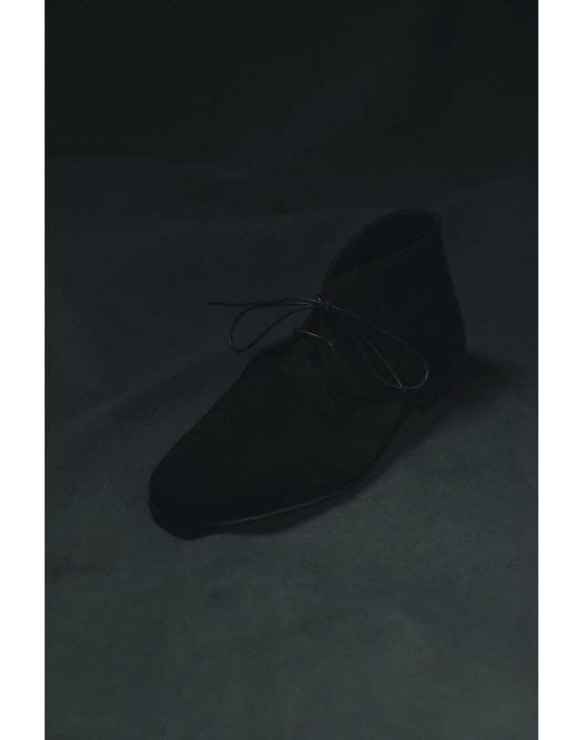 자라 자라 스웨이드 레이스업 부츠 2135/820/800 BLACK 블랙 착용컷