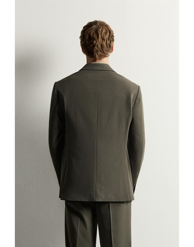 자라 자라 슬림핏 컴포트 수트 블레이저 4456/999/529 DARK GREEN 그린 착용컷