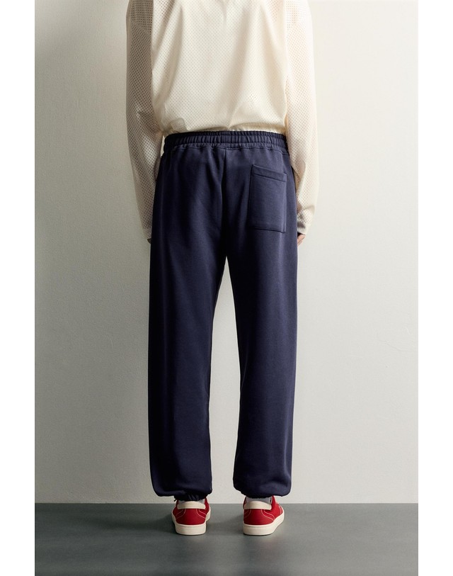 자라 자라 플리스 안감 조거 팬츠 0761/352/401 NAVY BLUE 네이비 착용컷