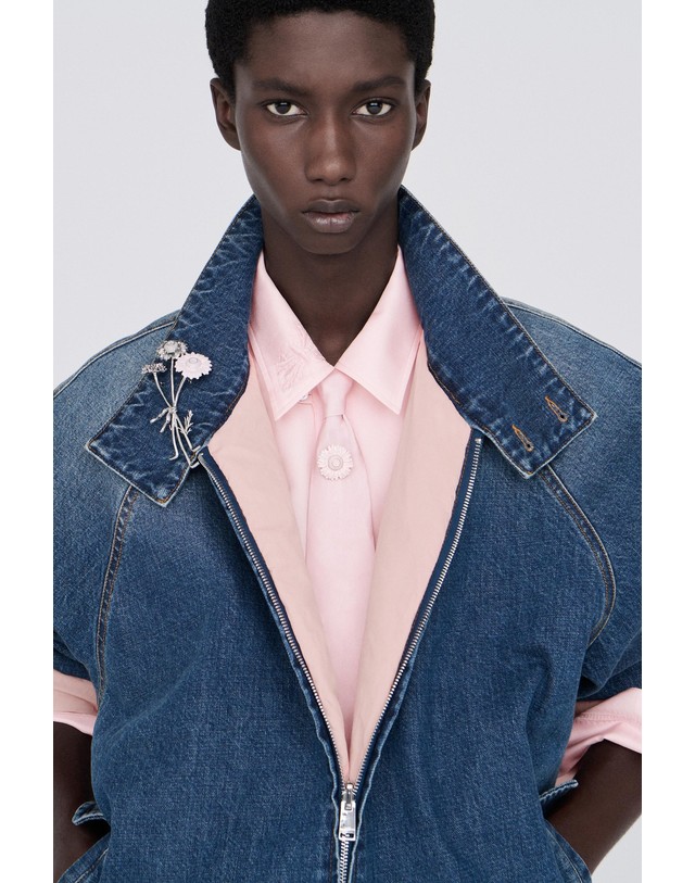자라 자라 리버서블 릴렉스핏 데님 자켓 3692/001/200 BLUE / INDIGO 블루 착용컷