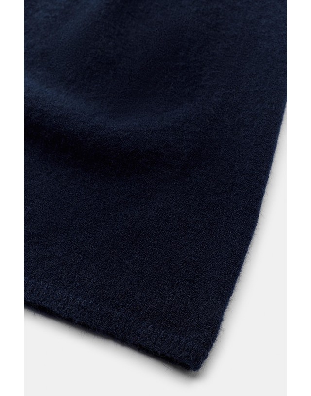 자라 자라 베이직 무지 스카프 3739/237/430 INK BLUE 네이비 착용컷