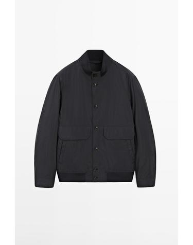 마시모두띠 포켓 디테일 봄버 자켓 3122/432 DARK NAVY