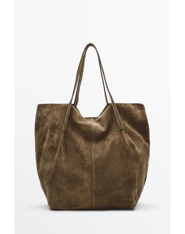 마시모두띠 스플릿 레더 토트백 2751/310 SAND