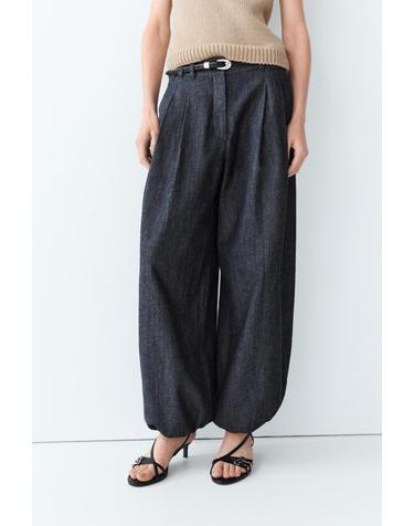 마시모두띠 벌룬핏 데님 팬츠 5087/987 DARK BLUE