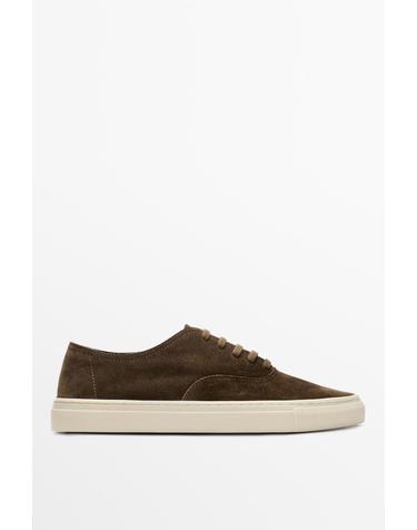 마시모두띠 스플릿 스웨이드 청키솔 스니커즈 2108/850 BROWN