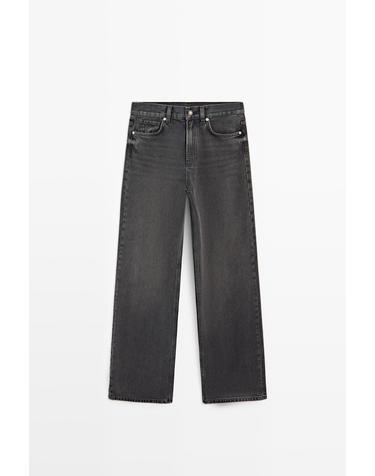 마시모두띠 하이웨스트 와이드핏 청바지 5040/840 GREY