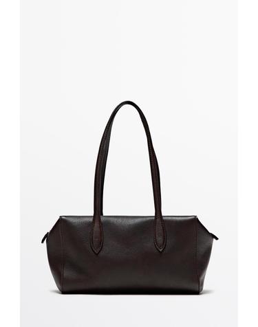 마시모두띠 나파 레더 미니 사첼백 6973/607 BROWN