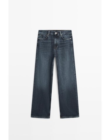 마시모두띠 하이웨이스트 와이드핏 청바지 5040/840 MEDIUM BLUE