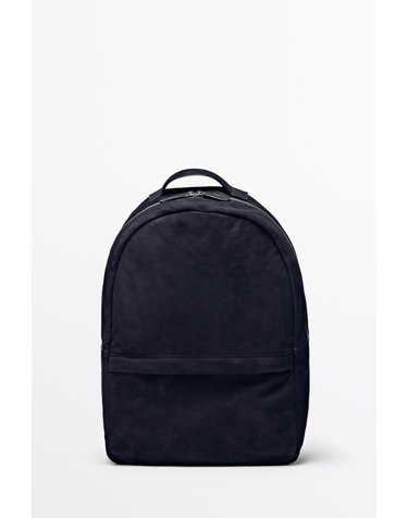 마시모두띠 스웨이드 레더 백팩 2755/310 NAVY BLUE