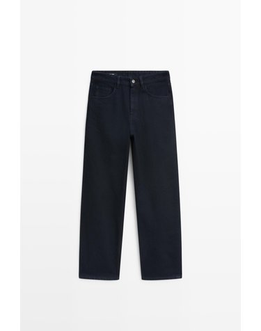 마시모두띠 하이웨이스트 배럴핏 청바지 5011/812 NAVY BLUE
