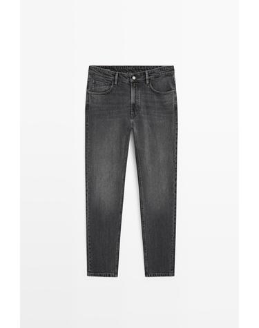 마시모두띠 슬림핏 워시드 데님 청바지 0500/104 GREY
