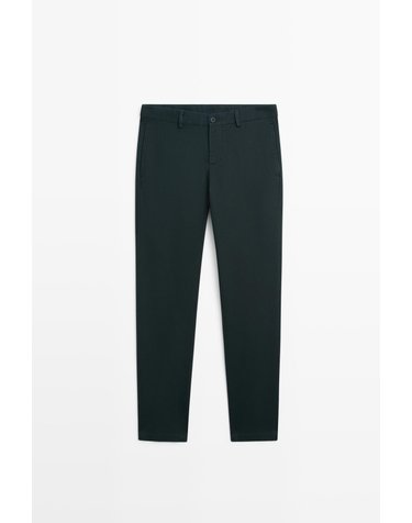 마시모두띠 슬림핏 치노 팬츠 0134/005 NAVY BLUE