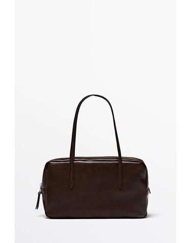 마시모두띠 나파 레더 미니 더플백 6981/606 BROWN