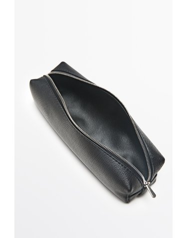 마시모두띠 나파 레더 지퍼 파우치 2785/310 BLACK