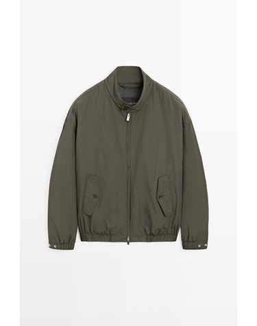 마시모두띠 테크니컬 봄버 재킷 3277/700 DARK GREY