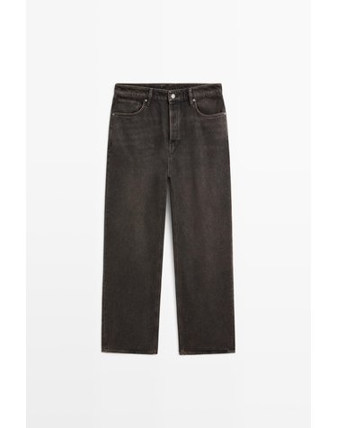 마시모두띠 와이드핏 데님 청바지 0507/700 DARK GREY