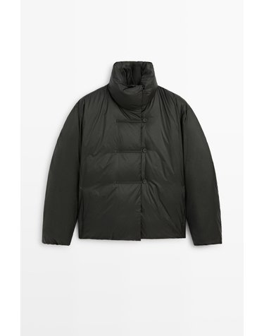 마시모두띠 토글 디테일 다운 패딩 자켓 6793/639 ANTHRACITE GREY