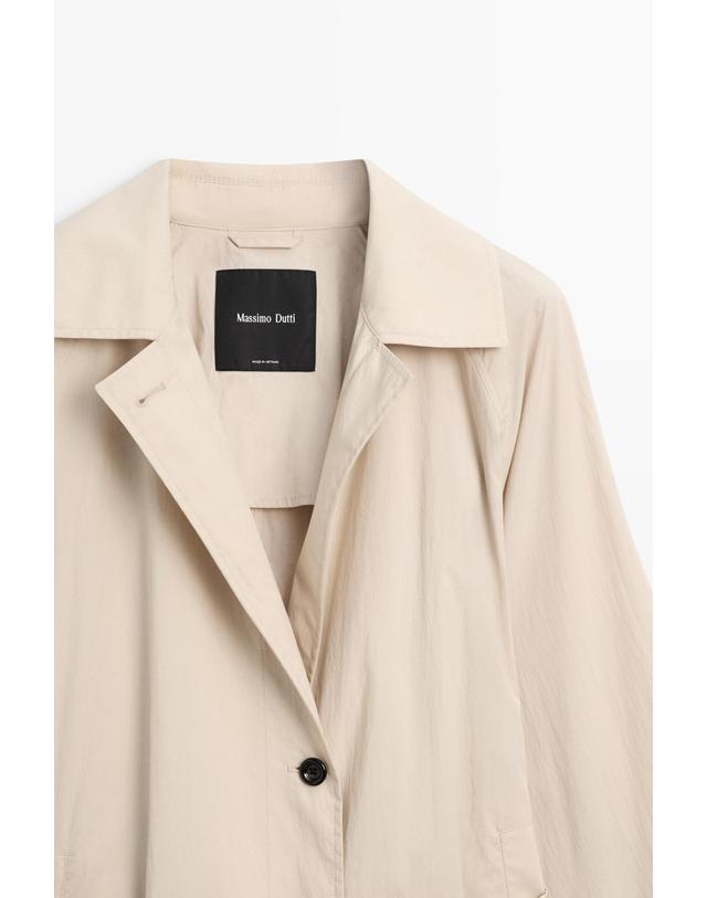마시모두띠 마시모두띠 플루이드 벨트 롱 트렌치 코트 6731/581 BEIGE 베이지 착용컷