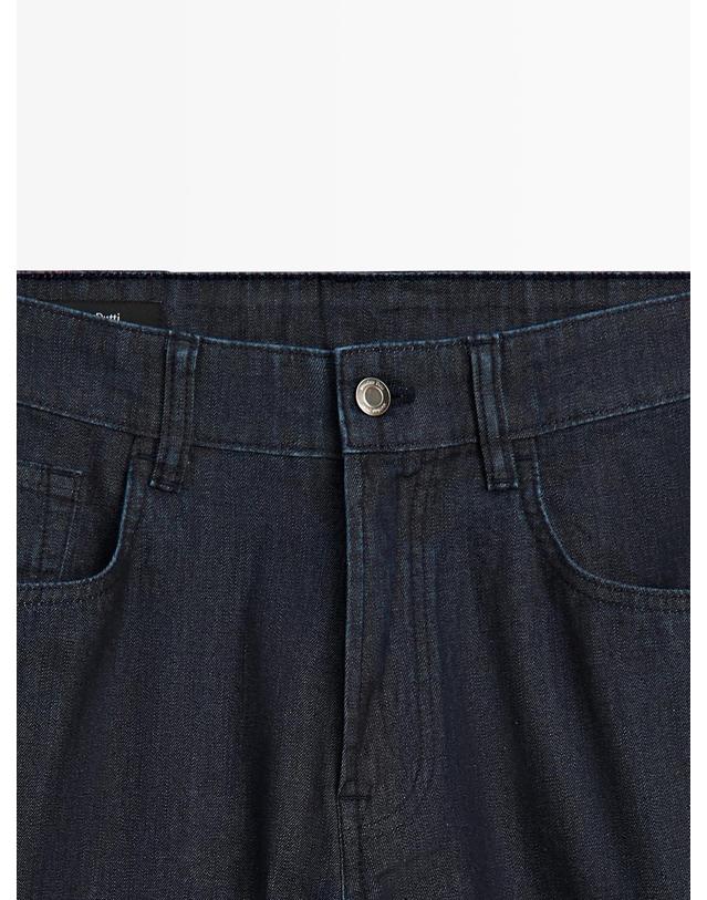 마시모두띠 마시모두띠 테이퍼드핏 경량 남성 청바지 0401/118 NAVY BLUE 네이비 착용컷