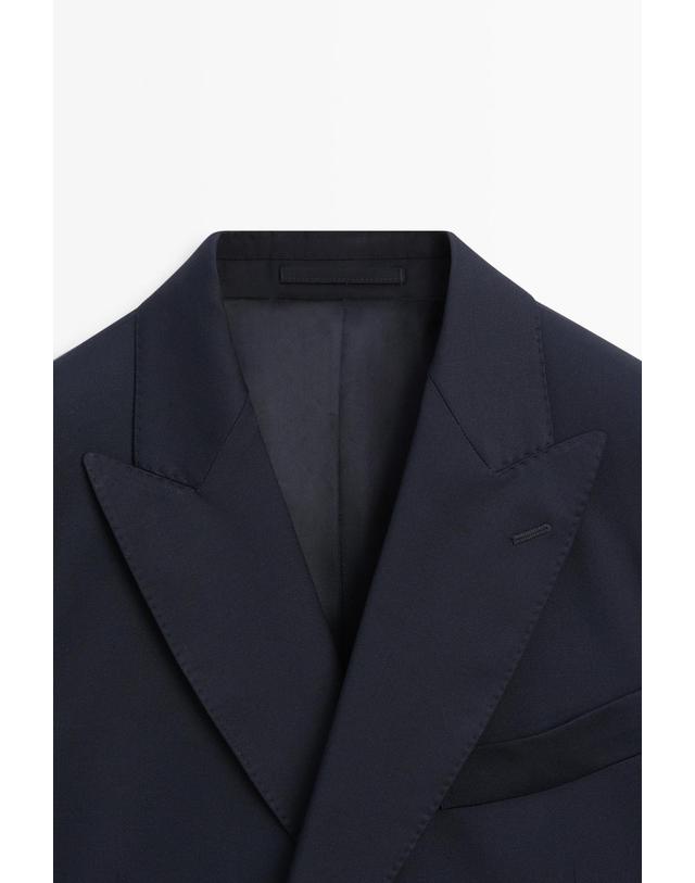 마시모두띠 마시모두띠 100% 쿨 울 더블 수트 블레이저 3650/534 NAVY BLUE 네이비 착용컷