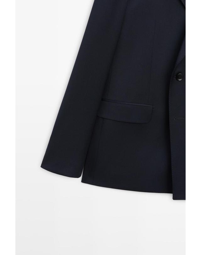 마시모두띠 마시모두띠 100% 쿨 울 더블 수트 블레이저 3650/534 NAVY BLUE 네이비 착용컷