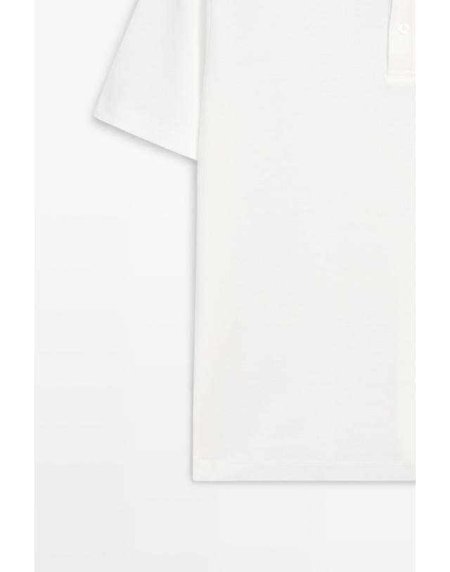마시모두띠 마시모두띠 코튼 헨리넥 반팔 티셔츠 0768/176 OFF WHITE 아이보리 착용컷
