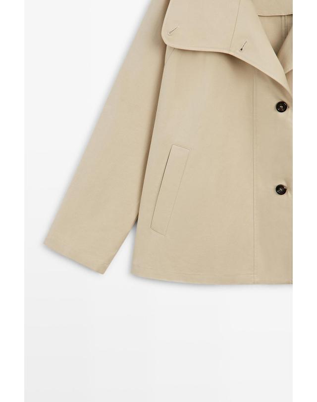 마시모두띠 마시모두띠 100% 코튼 케이프 자켓 6753/773 BEIGE 베이지 착용컷